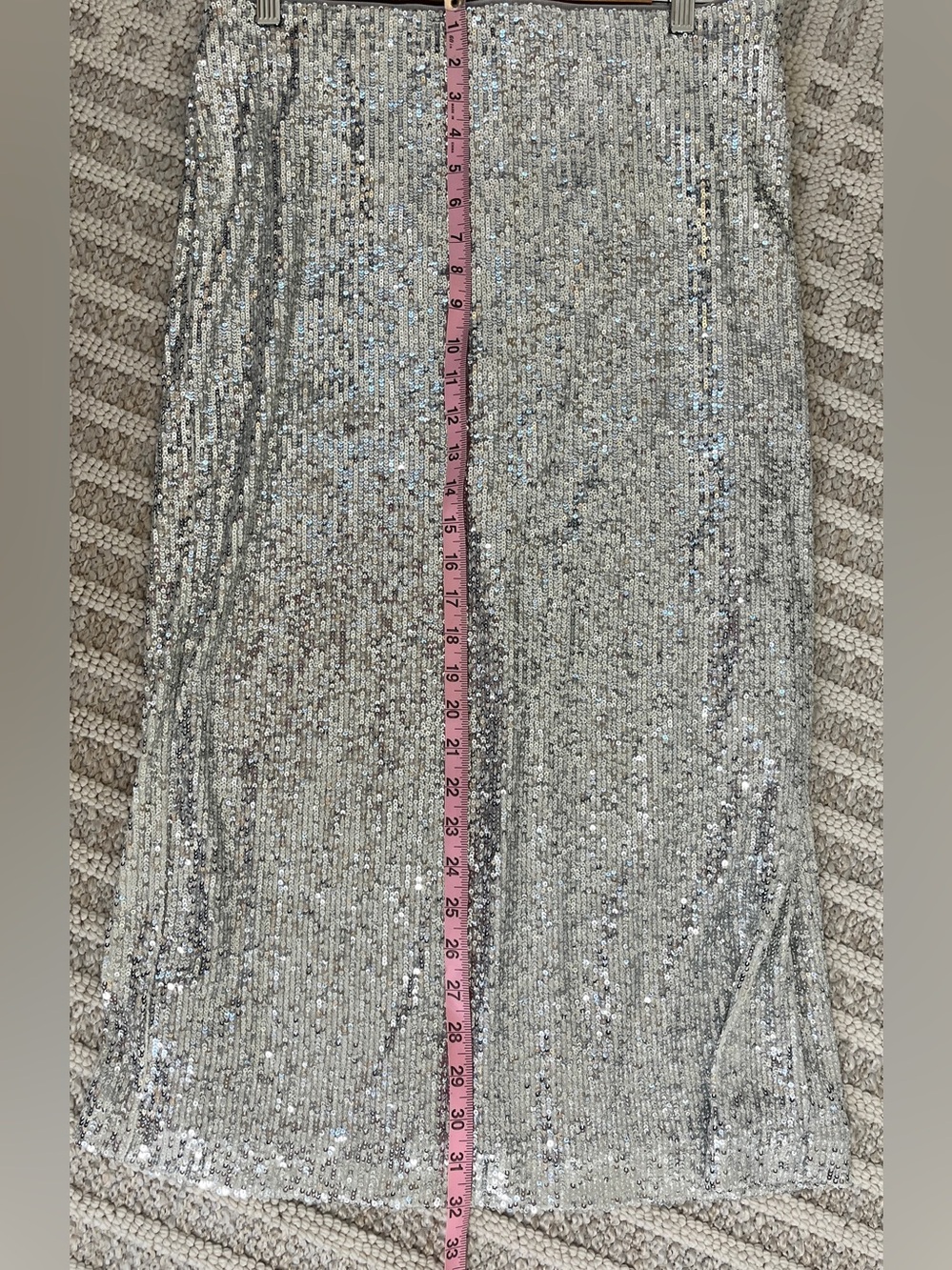 Ann Taylor Sequin Skirt size 12P - Picture 4 of 5